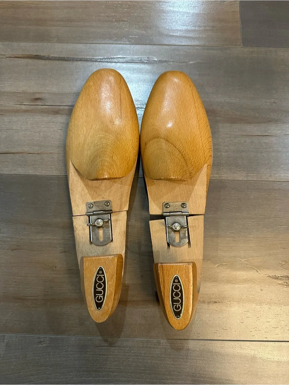 Vintage Gucci Wooden Shoe Trees